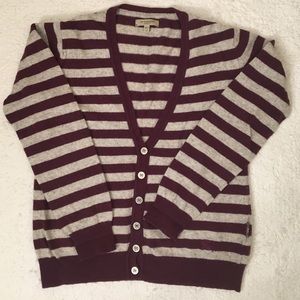 Burberry London Cardigan, stripy, made in Italy